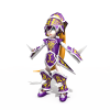 卡通战士-角色人体-角色-VR/AR模型-3D城