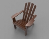 adirondack-chair-建筑-家具-工业CAD模型-3D城