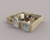 kitchen-建筑-厨房-工业CAD模型-3D城