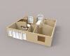 kitchen-建筑-厨房-工业CAD模型-3D城
