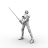 男战士-角色人体-角色-VR/AR模型-3D城