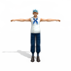 海贼王-角色人体-角色-VR/AR模型-3D城