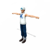 海贼王-角色人体-角色-VR/AR模型-3D城