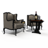 桌椅组合-家居-桌椅-VR/AR模型-3D城