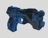 mega-pistol-军事-枪炮-工业CAD模型-3D城
