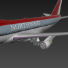 波音747-飞机-其它-VR/AR模型-3D城