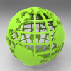 网格地球-袖珍&收藏-3D打印模型-3D城