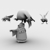 最终幻想17b-角色人体-角色-VR/AR模型-3D城