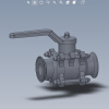 pc-ball-valve-工业设备-零部件-工业CAD模型-3D城