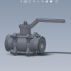 pc-ball-valve-工业设备-零部件-工业CAD模型-3D城