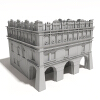 欧式建筑-建筑-古建筑-VR/AR模型-3D城