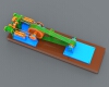 The engine-工业设备-零部件-工业CAD模型-3D城