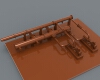 Water supply pump station-工业设备-其它-工业CAD模型-3D城
