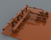 Water supply pump station-工业设备-其它-工业CAD模型-3D城
