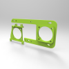 Ultimaker Electronics Dual Fan Holder-小工具-3D打印模型-3D城