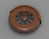Aluminium alloy wheel hub-汽车-汽车部件-工业CAD模型-3D城