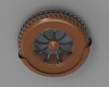 Aluminium alloy wheel hub-汽车-汽车部件-工业CAD模型-3D城