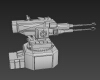 4ID自动炮-军事-枪炮-VR/AR模型-3D城