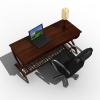 办公桌椅-家居-桌椅-VR/AR模型-3D城