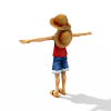 海贼王-角色人体-角色-VR/AR模型-3D城