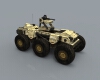 歌利亚战车-汽车-军事汽车-VR/AR模型-3D城