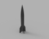 v-2-a-4-rocket-军事-火箭-工业CAD模型-3D城