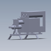 Tiles Making Machine-工业设备-机器设备-工业CAD模型-3D城