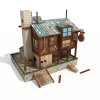 木屋-建筑-住宅-VR/AR模型-3D城