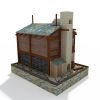 木屋-建筑-住宅-VR/AR模型-3D城