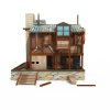 木屋-建筑-住宅-VR/AR模型-3D城