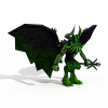 怪物-角色人体-角色-VR/AR模型-3D城