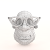 妖老太太-角色人体-角色-VR/AR模型-3D城