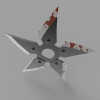 shuriken-1-军事-武器-工业CAD模型-3D城