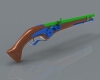 wheellock-pistol-军事-枪炮-工业CAD模型-3D城
