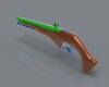 wheellock-pistol-军事-枪炮-工业CAD模型-3D城