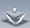designer-glass-table-VR/AR模型-3D城