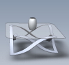 designer-glass-table-VR/AR模型-3D城