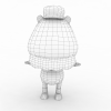 马里奥-角色人体-角色-VR/AR模型-3D城