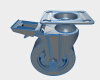 swivel-caster-工业设备-零部件-工业CAD模型-3D城