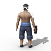 铁匠-角色人体-角色-VR/AR模型-3D城