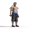 铁匠-角色人体-角色-VR/AR模型-3D城