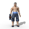 铁匠-角色人体-角色-VR/AR模型-3D城