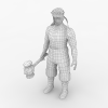铁匠-角色人体-角色-VR/AR模型-3D城