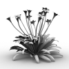花-动植物-花草-VR/AR模型-3D城