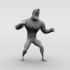 Mr Incredible-角色人体-小孩-VR/AR模型-3D城