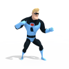 Mr Incredible-角色人体-小孩-VR/AR模型-3D城