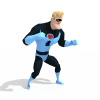 Mr Incredible-角色人体-小孩-VR/AR模型-3D城