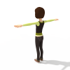 小女孩-角色人体-角色-VR/AR模型-3D城