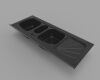 kitchen-sink-建筑-家具-工业CAD模型-3D城