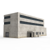Building02-建筑-厂房-VR/AR模型-3D城